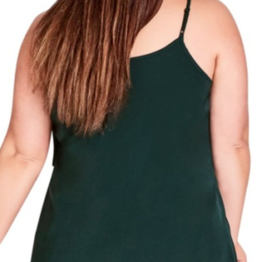 City Chic pullover tiered style cami top - Picture 8 of 9